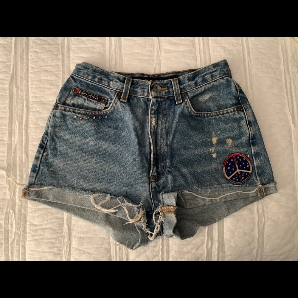 Vintage High waisted Denim Shorts